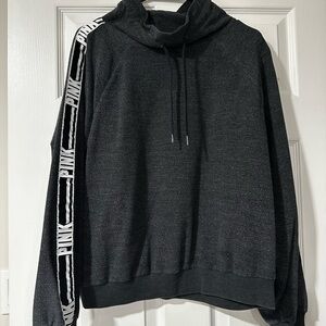 Victoria’s Secret PINK Gray & Black Sweatshirt